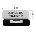 thumbnail image 3 of Athletic trainer 1 x 3" Name Tag/Badge, Blue, (3 Pack), 3 of 3