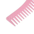thumbnail image 6 of Unique Bargains Wide Tooth Hair Comb All Purpose Detangling Plastic Pink, 6 of 6