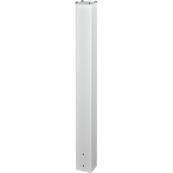 Mail Boss In-Ground Steel Post, Cream White