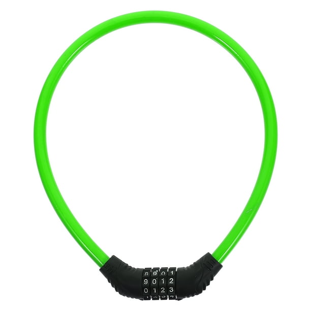 Cadena de bloqueo de bicicleta con contraseña, cadena de bloqueo de bicicleta de montaña, cadena antirrobo para seguridad de bicicletas