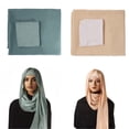 thumbnail image 2 of Women Hijab Caps Beanies Turban Headscarf Headwear Scarf Fashionable Bonnet, 2 of 14