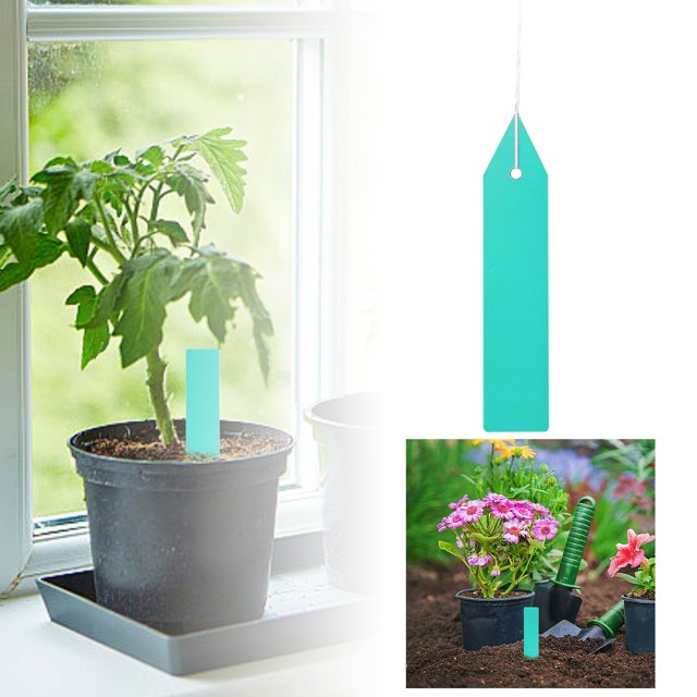 JJKBVCLO 100pcs Plastic Labels Garden Labels Flower Gardening Labels Ground Labels