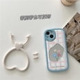 thumbnail image 2 of iPhone 11 12 13 14 Plus PRO MAX iPhone14 14Promax INS Flores Con Pulsera Funda Blanda, 2 of 3