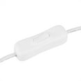 thumbnail image 4 of zhangqiuzhi 5Pcs 28.5cm DC Power Adapter Connector Inline with ON/OFF Switch for LED Strip Lights White, 4 of 12