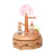 thumbnail image 1 of Caja de música de madera decorativa, creativa y encantadora, manualidad giratoria, caja musical de cuerda para regalo de cumpleaños de San Valentín, 1 of 9