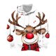 thumbnail image 1 of Sudadera con capucha para hombre, moda, bolsillos, manga larga, estampado navideño, sudadera con capucha, blusa para hombre, blusa de poliéster, 1 of 4