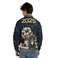 thumbnail image 5 of Happy New Year French Bulldog Welcome 2025 Balloon Firework Party All Over Print 3D Baseball Jacket Dog Lover Gifts Bomber Jacket Softball - 01014, 5 of 6