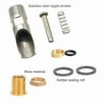 thumbnail image 2 of 5 Pcs Pig Nipple Waterer for Kit Automatic Pig Nipple Drinker Hog Drinker Feeder with Brass Water Tank Connector, 2 of 7