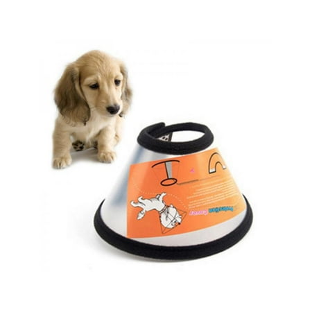 White Dog Collar Collars - Lavaport 1pcs Dog Cat Comfy Cone Neck Collar Pets Anti-Bite Recovery Protector