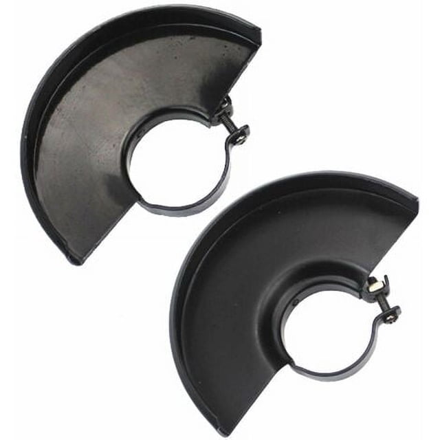 2-Piece Protective Tool Accessories for Power Tools Black Angle Grinder Guard Set