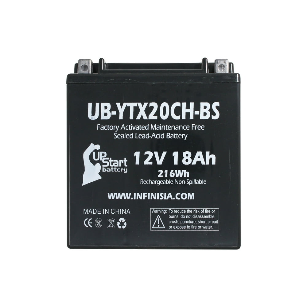 UBYTX20CHBS Battery Replacement for 2008 Suzuki LTA750X King Quad