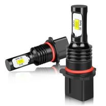 RXTSQI 12278 PSX26W 6000K White LED Fog Light Bulbs for Chevrolet Suburban 2015-2020