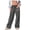 Gray, variant on Dress Slacks for Women Retro Casual Relaxed Fit Wide Leg Beach Pants Elastic Stretch High Rise Slacks Pants Heart Print Drawstring with Pockets Dress Pants for Lady Activewear Birthday Blue