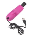 thumbnail image 3 of Mini Keyboard Vacuum Cleaner, Portable Intelligent Cooling Brush Head Stable Current USB Mini Keyboard Dust Vacuum  for Crumb Rose Red,Black, 3 of 7