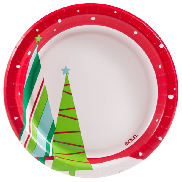 solo christmas plates