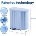 thumbnail image 3 of Saeco AquaClean CA6707 CA6903/00 CA6903-01 CA6903/99 CA6903 Cartucho Filtro Cal 3 Piezas, 3 of 8