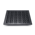 thumbnail image 6 of Cast Aluminum Floor Register with No Holes | Modern Design Heavy Duty Cast Aluminum | Size 9" X 12" VR-100 | Brown, 6 of 11