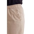 thumbnail image 6 of Turtle Bay New York Women's Lightweight Twill Bermuda Shorts Elastic Waist Plus Sizes, 6 of 8