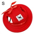 thumbnail image 1 of Pet Dog Sun Protective Hat Comfortable with Breathable Net Cloth Puppy Summer Fashion Cap, 1 of 4