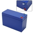 thumbnail image 2 of 12V 7Ah Battery Case Holder Fit 18 650 Cells 3*7 Nickel Strip Storage Box Only Box-Blue, 2 of 10