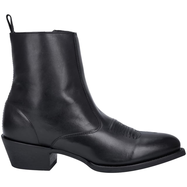 Botas Laredo Fletcher con punta puntiaguda, casual para hombre, color negro