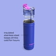 thumbnail image 6 of Bubba Water Bottle, 32 Oz, Stainless Steel, Vacuum Insulated Leakproof, DualSip 2-Way Lid, Ocean Energy, 6 of 10