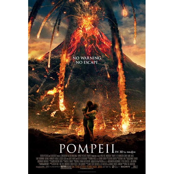 Pompeii 2014 11x17 Movie Poster Walmart Com Walmart Com