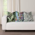 thumbnail image 2 of SIScovers  Gonzo Botanical Print Throw Pillow 20 x 20 - Rain, 2 of 5