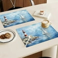 thumbnail image 4 of Lighthouse Placemats Set of 6 Nautical Ocean Table Mats Washable Coastal Place Mats for Home Party Indoor Kitchen Dining Table Decoration 12x18 Inch, 4 of 6