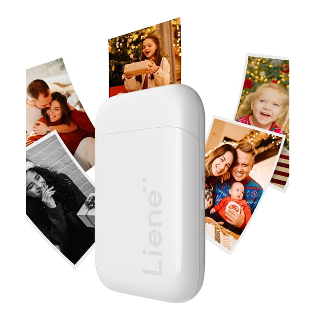 Impresora fotográfica Liene Mini impresora fotográfica con adhesivo de 5 cinc