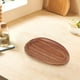 thumbnail image 4 of Whole Wood Lovesickness Wood Irregular Oval Solid Wood Pan Plate Fruit Dishes Saucer Tea Tray Dessert Dinner Plate Tableware Set, 4 of 11