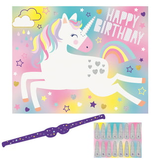 Party Favors for Kids, Unicorn Theme Party Favors, Unicorn Birthday Party  Supplies, Unicorn Rings Necklace Keychain