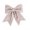 D, variant on Glitter Sequin Decorative Bows Wreath Topper Ties for Home Indoor Outdoor Holiday Party Decor