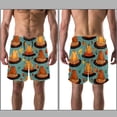thumbnail image 3 of luoweisi Men's Beach Shorts Quick Dry Swim Trunks with Mesh Lining Thanksgiving Hat XL, 3 of 5