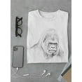 thumbnail image 3 of A Gorilla Head In Pen Style Tee Men's -Image by Shutterstock, 3 of 4