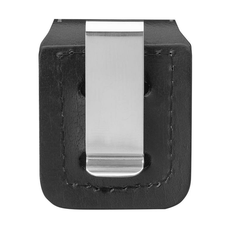 Zippo Lighter Pouch With Clip CBK-000001, noir, étui avec clip