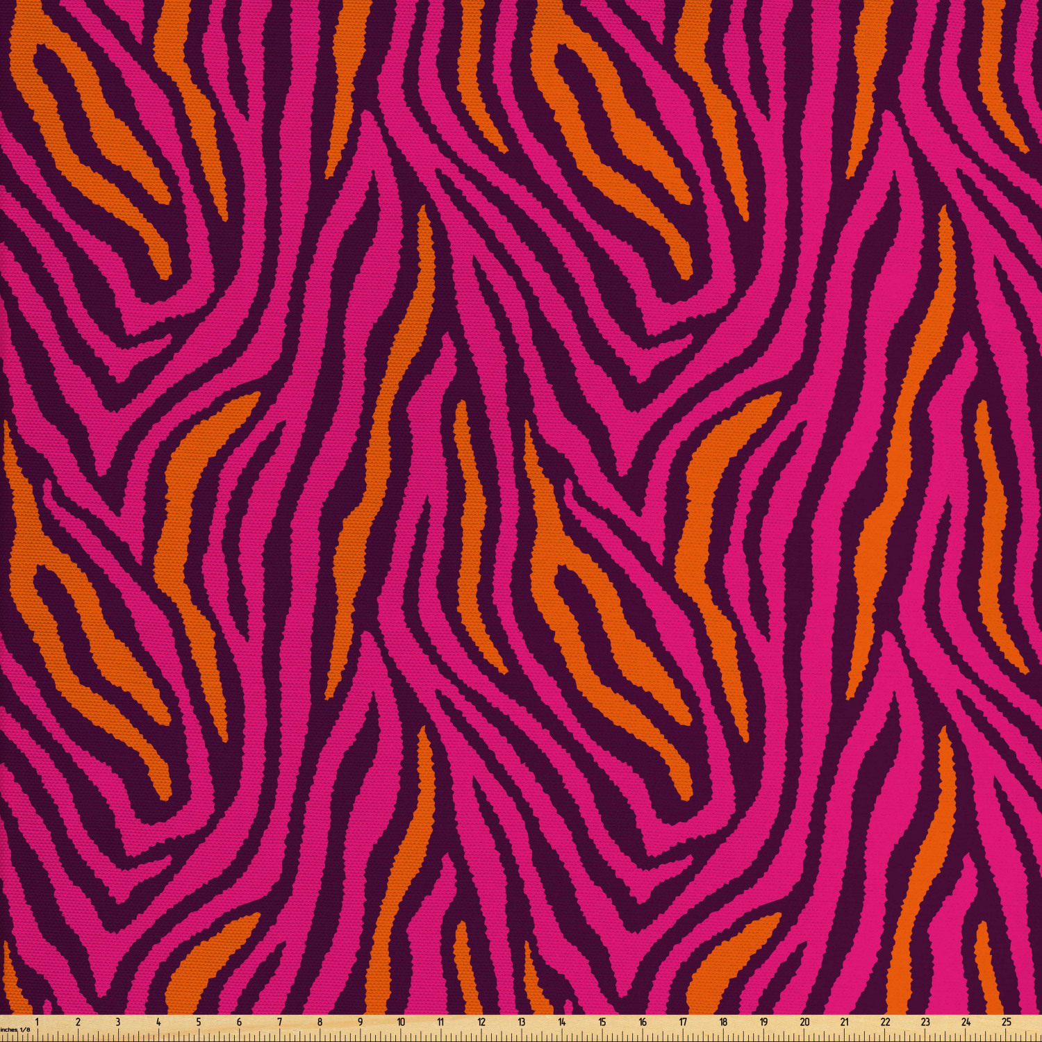 Safari Fabric by The Yard, Zebra Design Wild Colors Repetitive Pattern