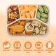 thumbnail image 3 of Lonchera Bento TOUWMX, paquete de 4 recipientes para aperitivos con 4 compartimentos, 3 of 8