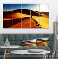 thumbnail image 1 of Yellow Sahara Desert Algeria - Landscape Canvas Art Print, 1 of 4