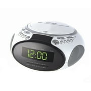 Coby CD Player Clock Radio