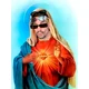 thumbnail image 3 of Playera Camisa Merch Rels B Flakko Meme Santo Unisex, 3 of 3