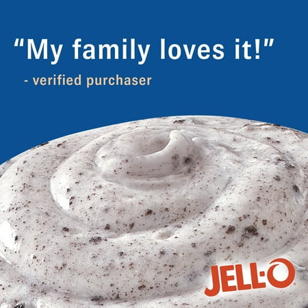 (4 pack) (4 Pack) Jell-O Instant Oreo Cookies 'n Cream Pudding & Pie Filling, 4.2 oz Box