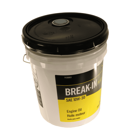 John Deere Original Equipment 5 Gallon Engine Break-In Oil - TY26663
