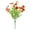 Watermelon Red, variant on Artificial Flowers for Outdoors, Fake Faux Plants Outside Realistic Spring Summer Decor,1 Bundles Artificial Fake Silk Flowers UV Resistant for Home Porch Garden Patio Yard Decoration 14.4in