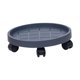thumbnail image 3 of Soporte para plantas con ruedas para mover macetas, base transpirable, carrito redondo silencioso para flores Diámetro 33 cm, 3 of 8