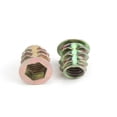 thumbnail image 4 of aleación 20 Piezas M8 13 Mm aleación De Zinc Cabeza Hexagonal Muebles Tuercas Roscadas Para Inserción De Madera, 4 of 7