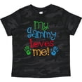 thumbnail image 3 of Inktastic My Gammy Loves Me Boys or Girls Toddler T-Shirt, 3 of 5