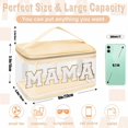 thumbnail image 2 of Bolsa de maquillaje Izuzta Chenille Letter Clear Mama Baby, 2 unidades, 2 of 8