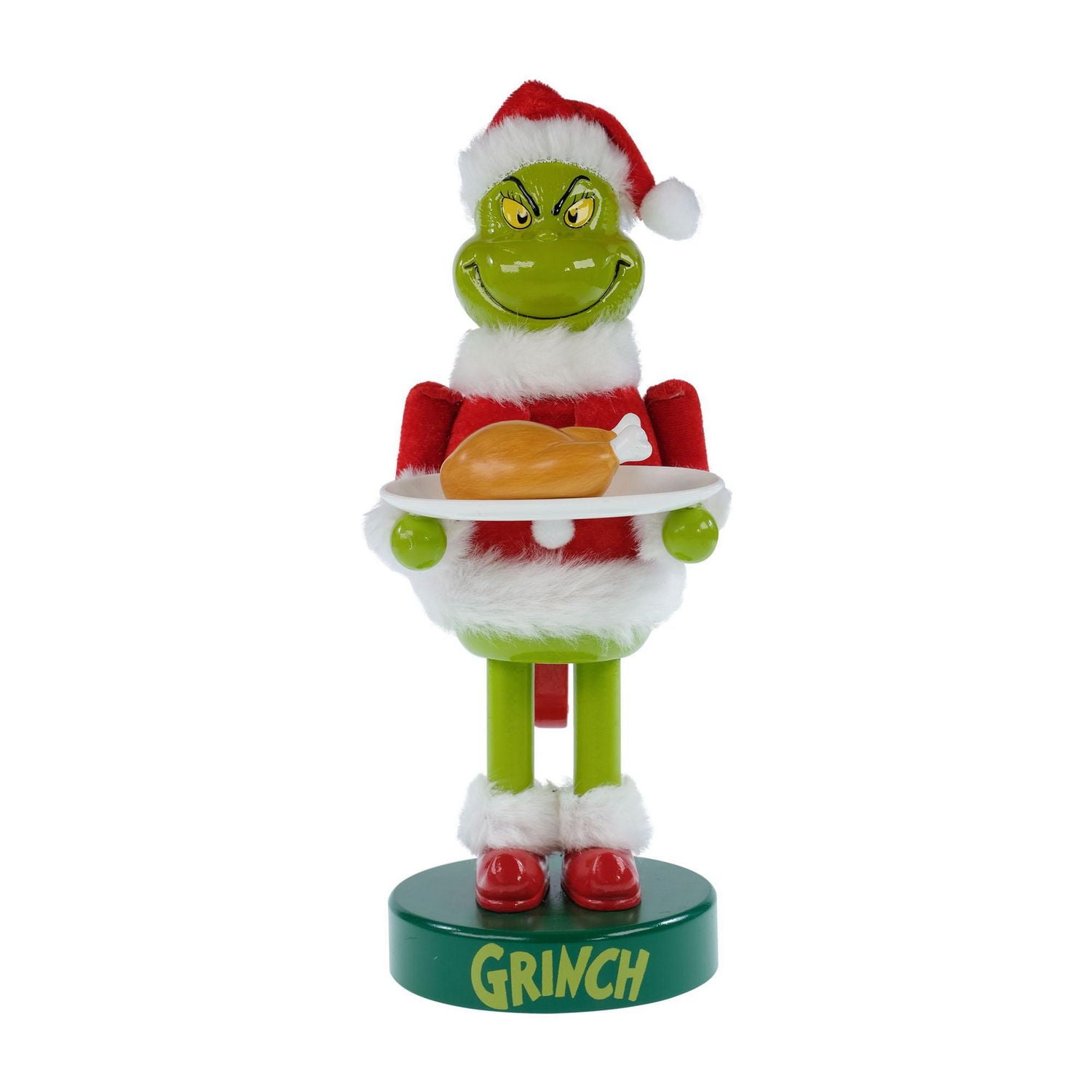 Casse-Noisette en Bois Soldat 50H 433032 Décorations de Noël Rouge et Vert