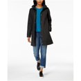 thumbnail image 2 of Chaqueta con capucha oculta Eileen Fisher para mujer color negro grande, 2 of 2